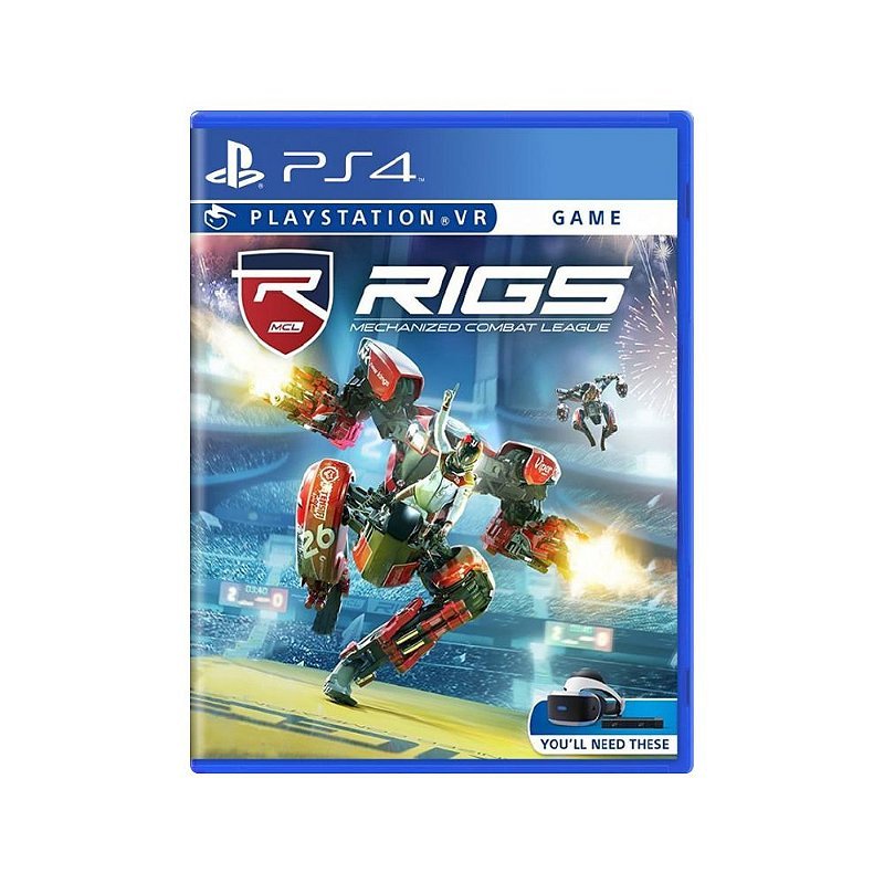 Jogo RIGS Mechanized Combat League VR - PS4 - Usado