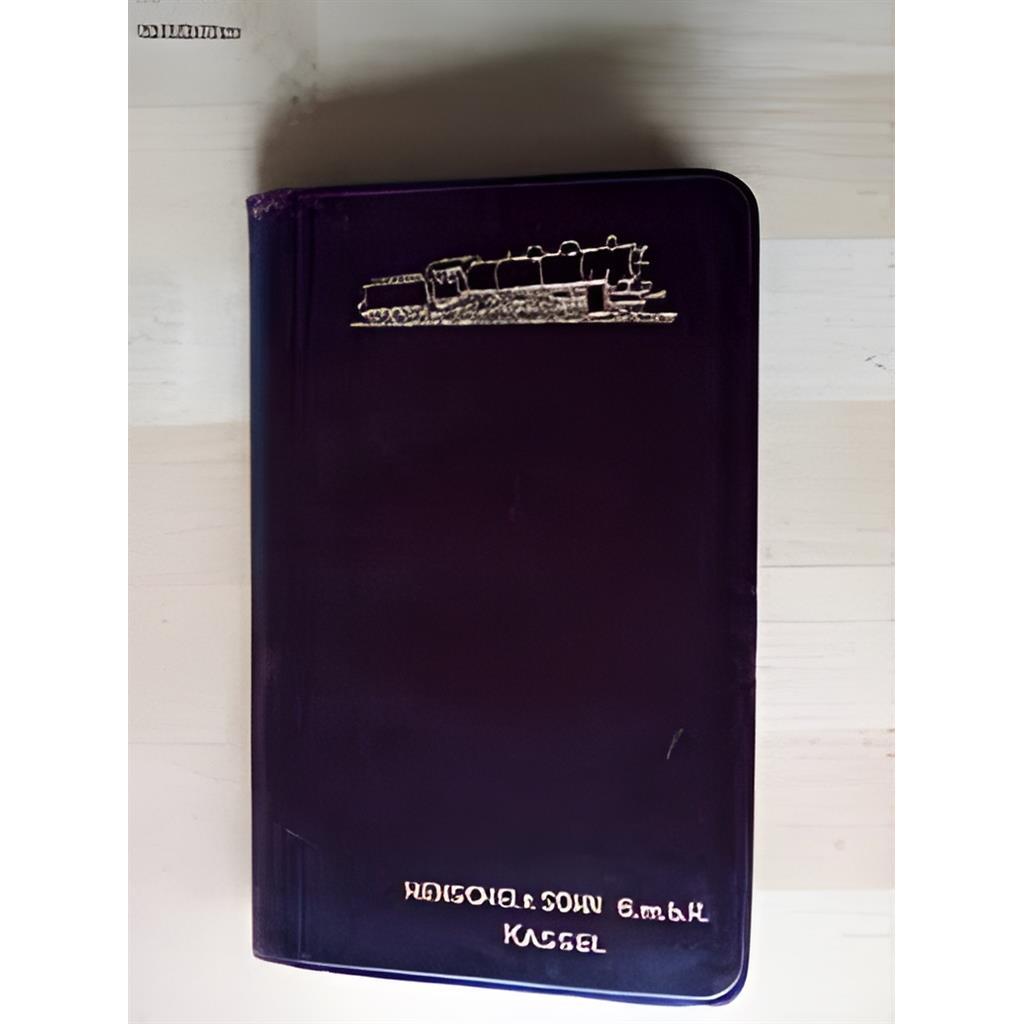 Manual do Engenheiro de Locomotivas autor Henschel & Sohn