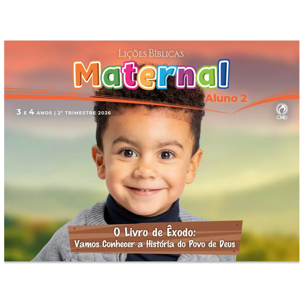 Revista Lições Bíblica Maternal Aluno 2º Trimestre 2026 em Oferta na Shopee
