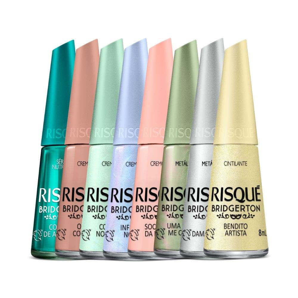 Kit Esmalte Risqué Coleção Bridgerton