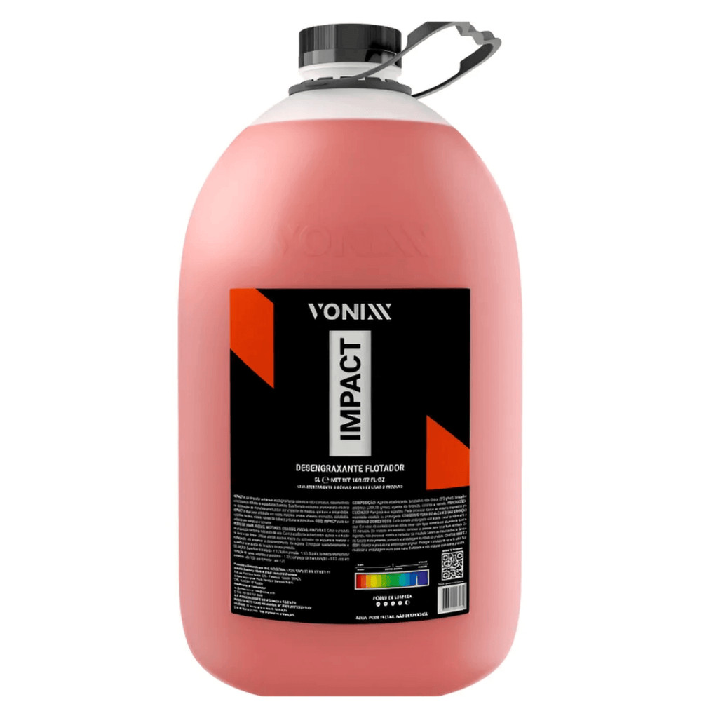 Impact Pré Lavagem Vonixx 5L Limpa Motor e Caixa de Roda em Oferta na Shopee