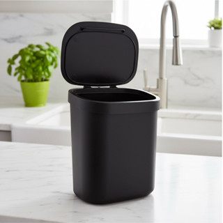 Lixeira para Pia De Cozinha Com 3,5 Litro com trava para sacola em Oferta na Shopee