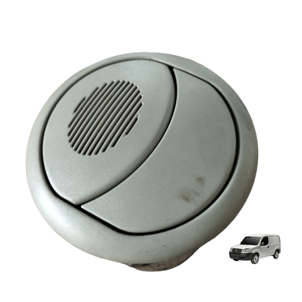 Difusor Ar Painel Central Fiat Doblo 2005 1.4 Flex 225363