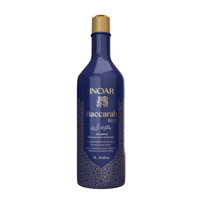 Inoar Baccarah Blue Shampoo 1000ml em Oferta na Shopee