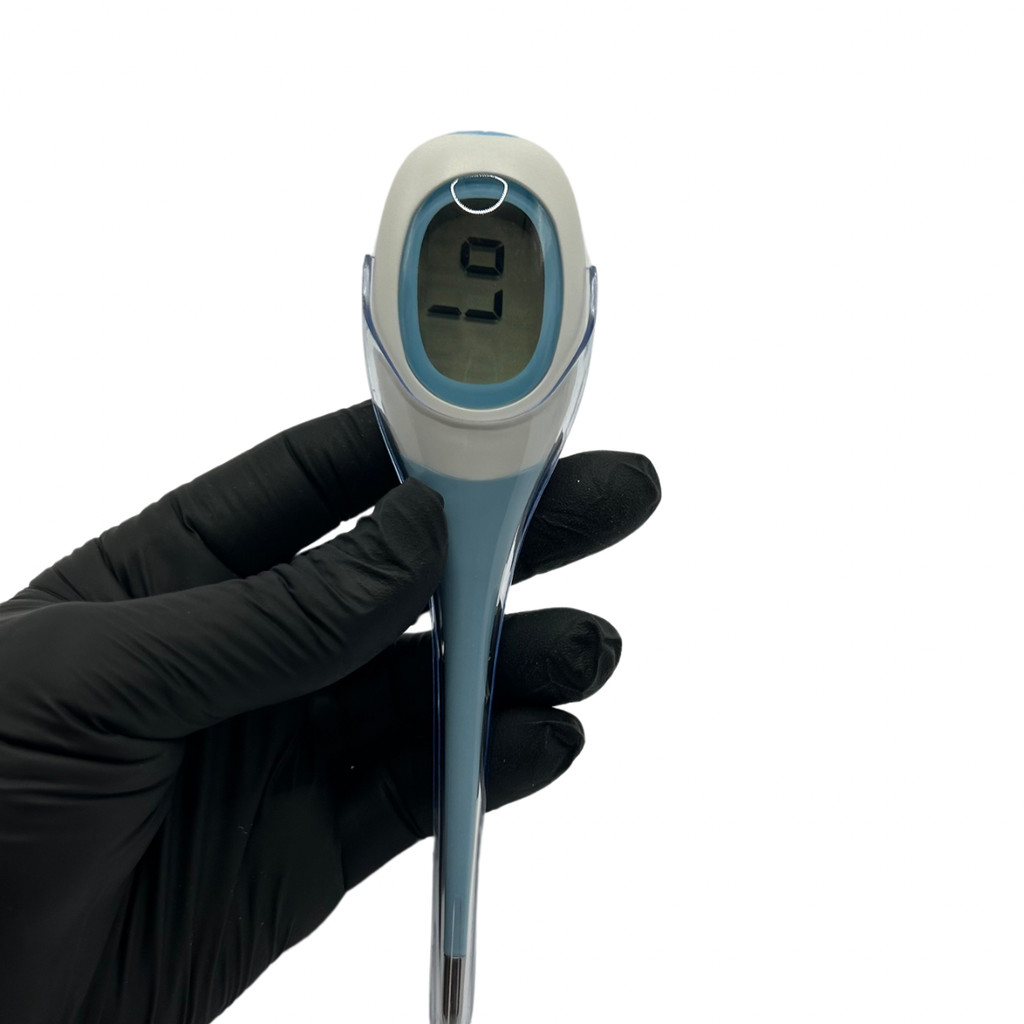 Termômetro Clinico Veterinário Animal Ponta Flexível Visor Jumbo Au-Aumedy em Oferta na Shopee