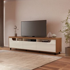 Rack para TV até 75 Polegadas Mercury 2 portas 1 Gaveta - Artely Móveis
