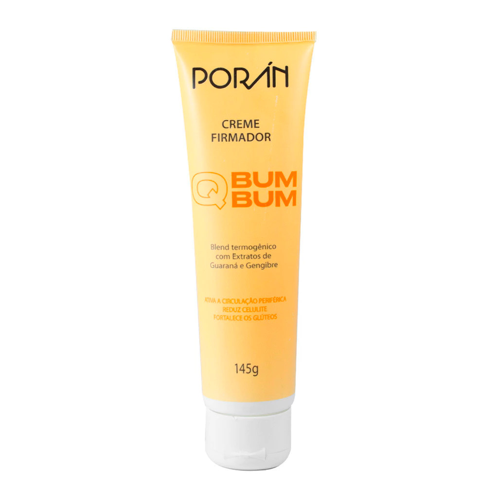 Creme Firmador Q Bum Bum Porán 145g: Renda-se ao Melhor Cuidado para Sua Pele!