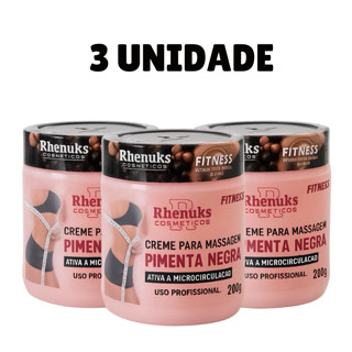 Kit 3, 2 ou 1 Gel Pimenta Negra Corporal em Oferta na Shopee