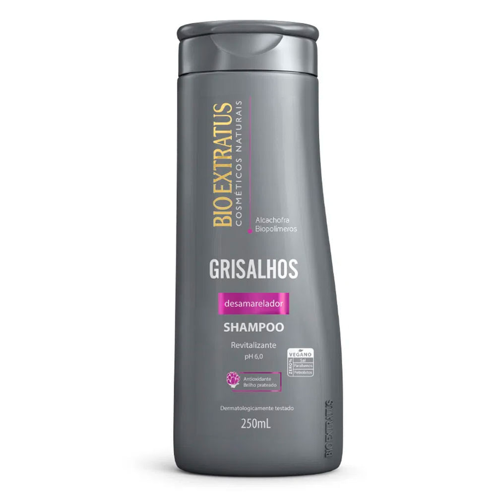 Shampoo Bio Extratus Grisalhos 250ml em Oferta na Shopee