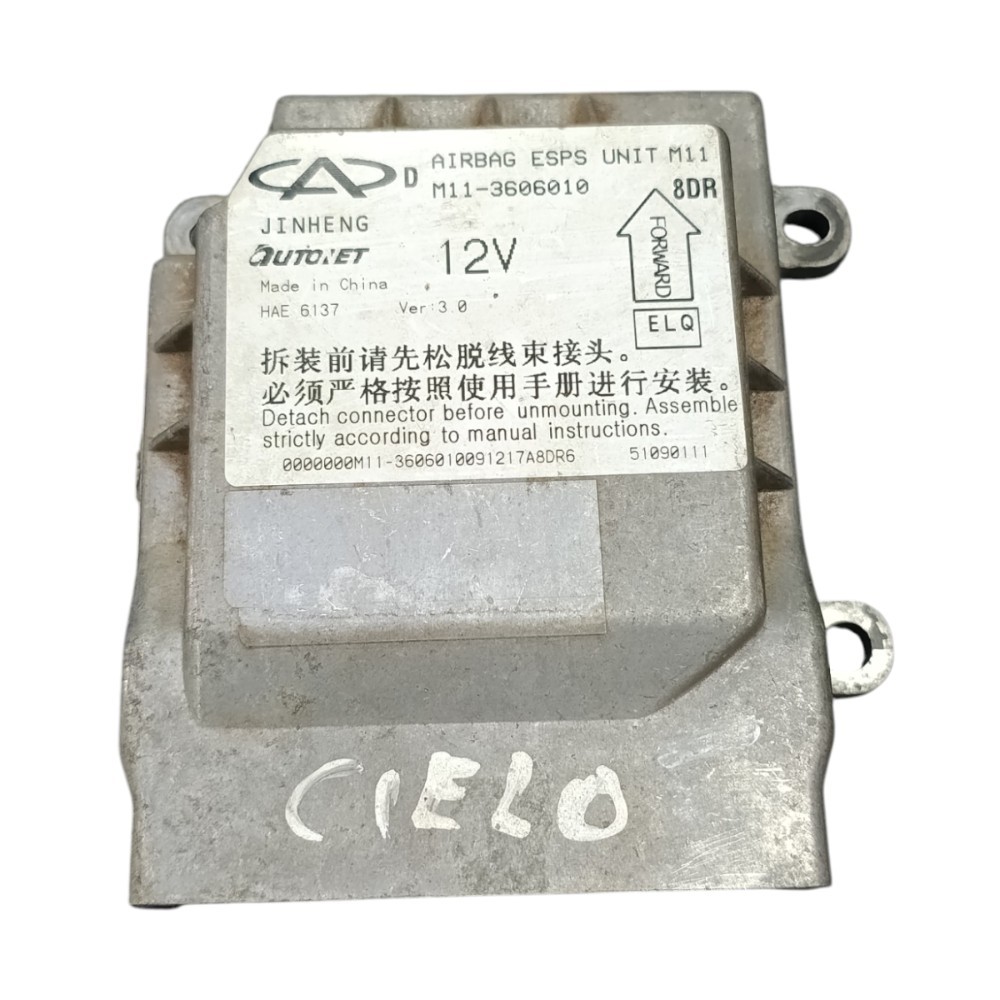 Modulo painel central Chery cielo 1.6 2010 2014 m113606010