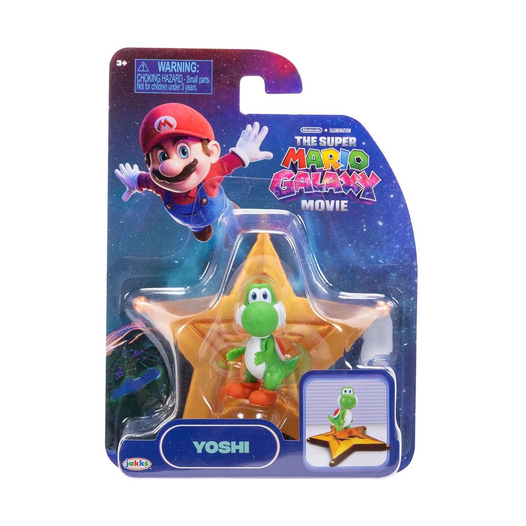 Mini Boneco Yoshi de 3cm - Super Mario Galaxy, O Filme em Oferta na Shopee