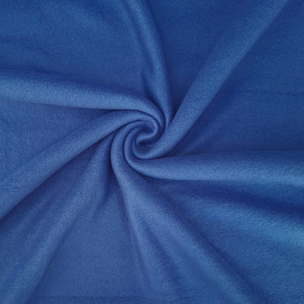 Tecido Soft Importado liso Azul Royal- 1,60 de largura Azul Royal