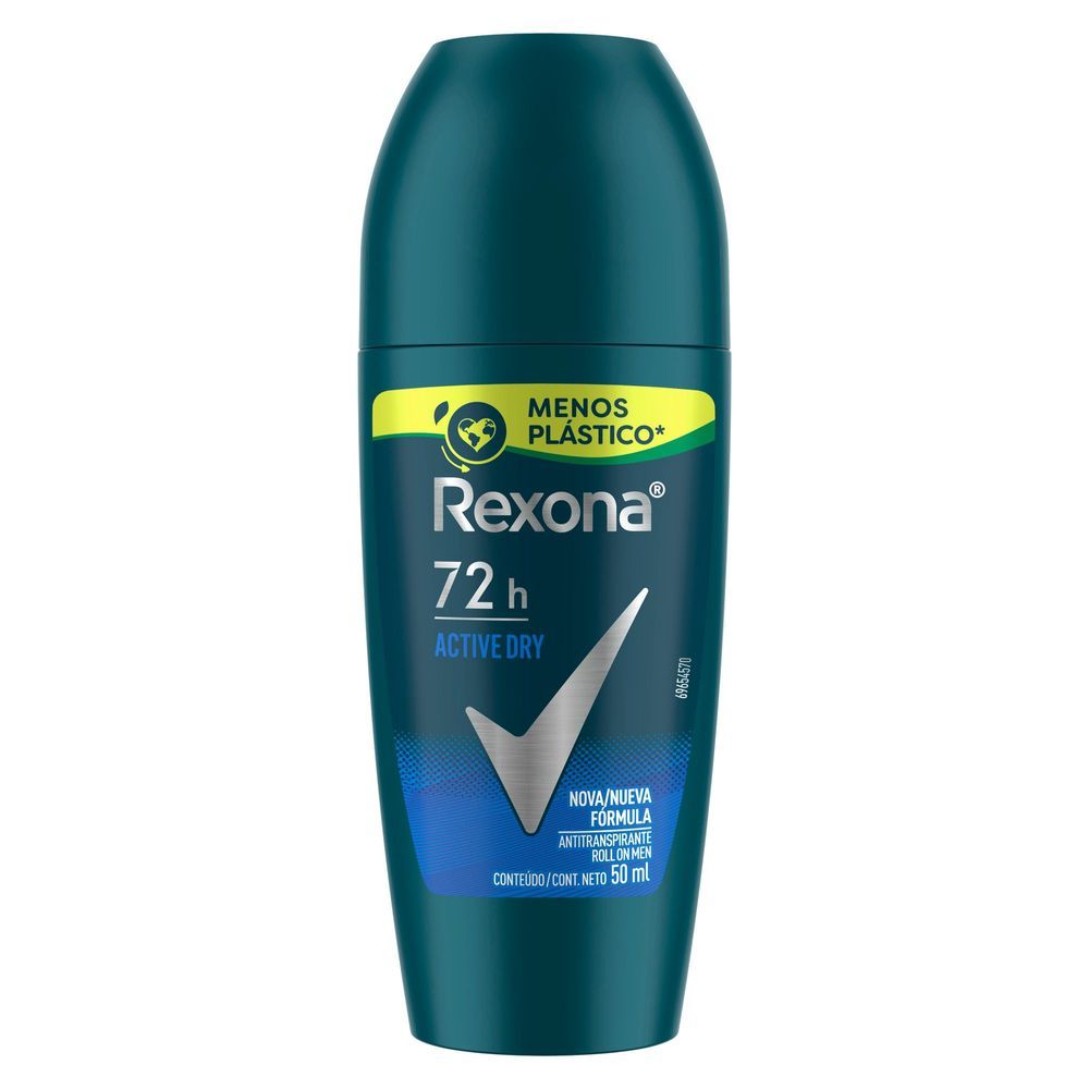 Desodorante Rexona Active Dry 72h 50ml