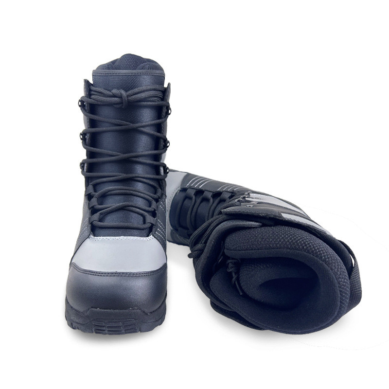 Pronto estoque D10 adulto folheado sapatos de esqui tradicional rendas júnior equipamento de esqui Veer completo