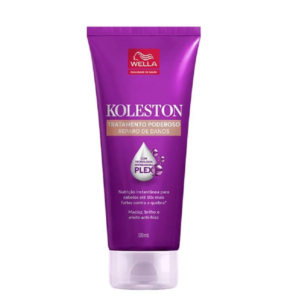 Creme de Tratamento Koleston Poderoso Reparo de Danos Plex 170ml em Oferta na Shopee