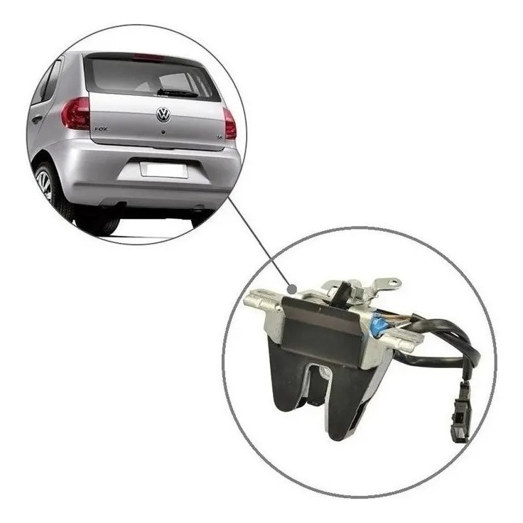 Fechadura Porta Mala C/ Micro Switch Fox Crossfox 09 A 14