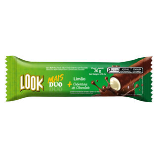 Chocolate Look Mais Duo Limão com Cobertura de Chocolate 20g em Oferta na Shopee