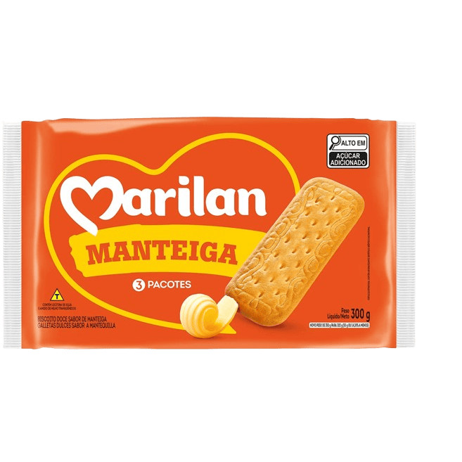 Biscoito Maizena Manteiga Marilan
