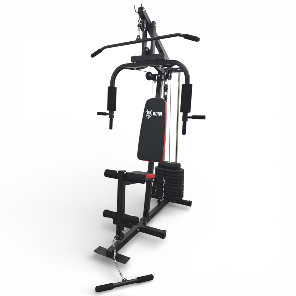 Estação de Musculação 45kg Aparelho Ginástica Odin Fit