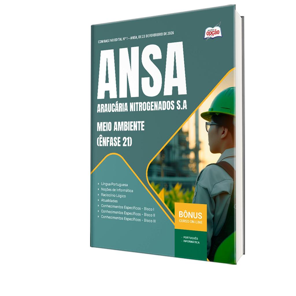 Apostila ANSA  - Ênfase 21: Meio Ambiente