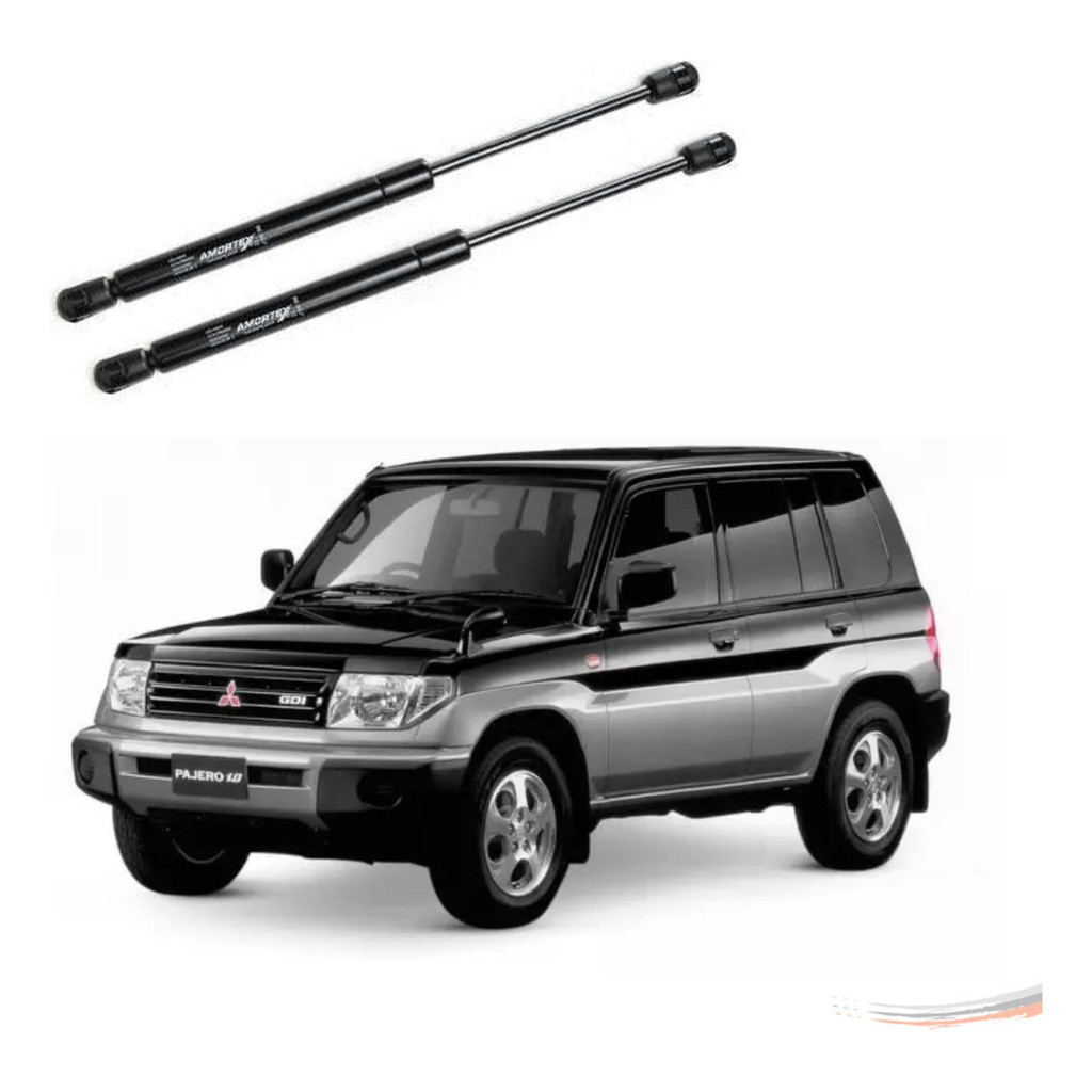 Par Amortecedores Tampa Porta-malas Pajero Tr4 Após 03