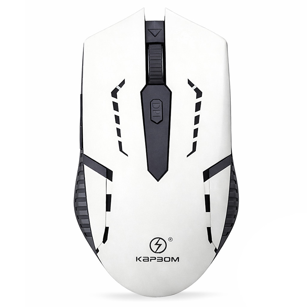 Mouse Sem Fio1600 DPI Ergonômico Gamer Kapbom