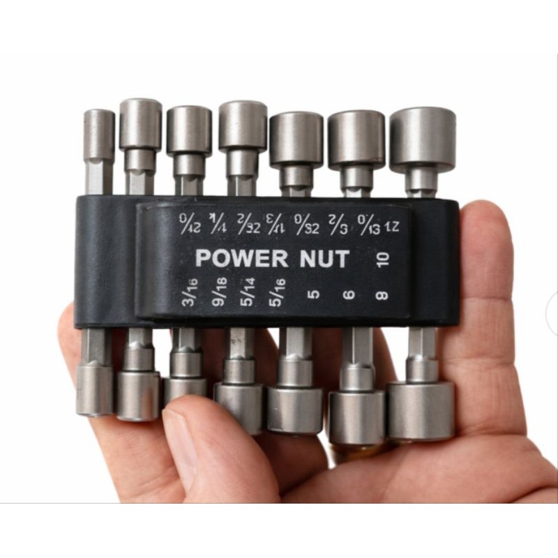 Jogo de 14 Soquetes Magnéticos para Parafusadeira e Furadeira