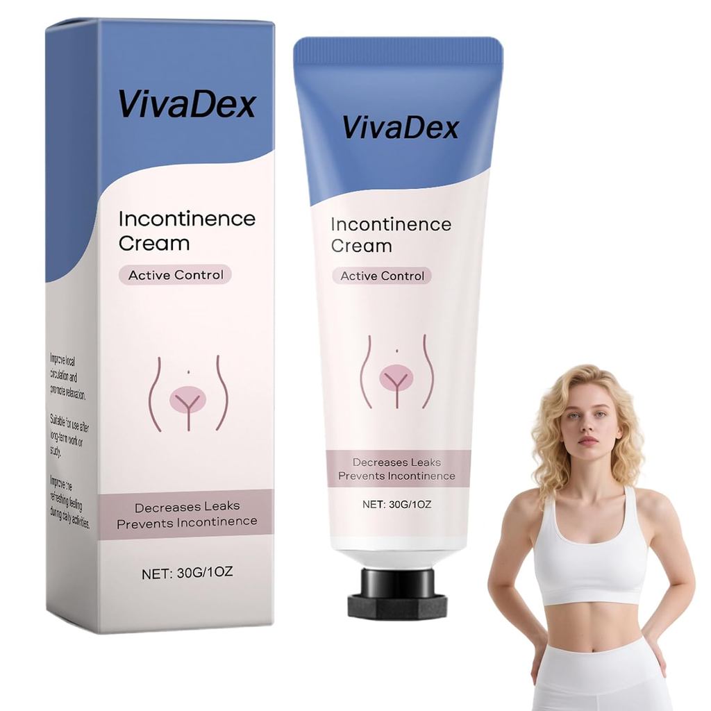 Creme Para Incontinência VivaDex Mulheres , 2026 Novo Protetor De Pele Porta De , Com Fórmula Natural , Alivia O Desconf