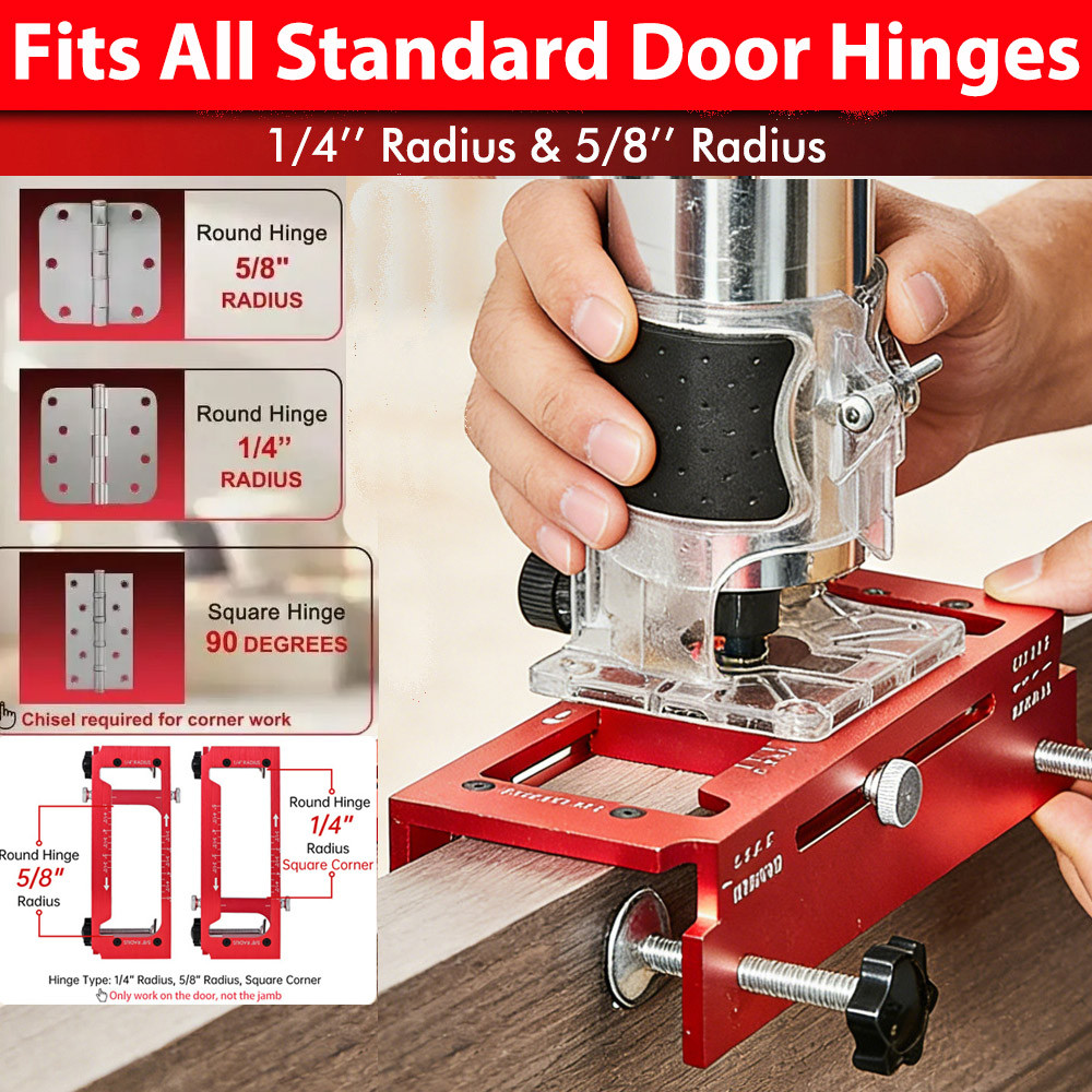 Ferramentas Auxiliares DIY Combinação De Fixação De Perfuração De Dobradiça Ferramenta De Ranhura Ajustável Para Instala