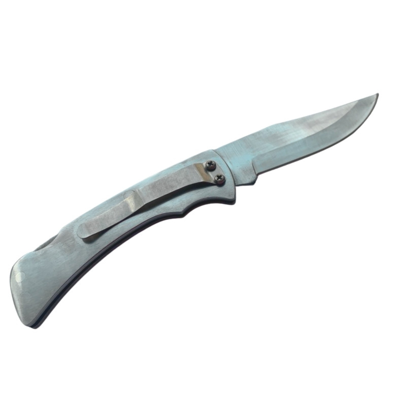 CANIVETE ZEBU DOBRAVEL 301 EM AÇO C/ TRAVA E PRESILHA 18,8cm