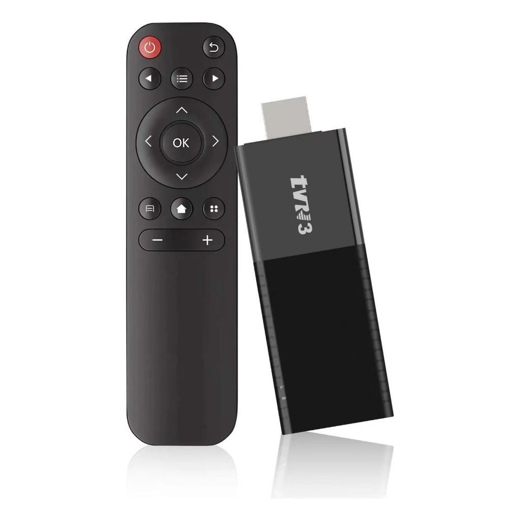 Sistema Stick 4K Ultra HD Android-512 Gb + 1 Tb , Controle por Voz Bluetooth , Wi-Fi 5G , HDMI