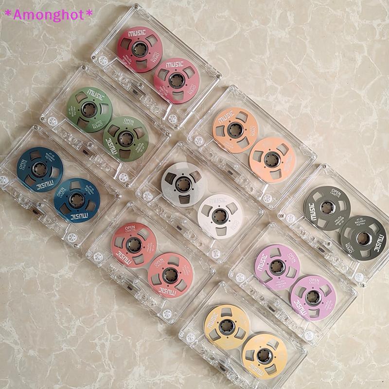 Entrehot > Dupla Face De Metal Pequena Abertura Cassete Fita Retro nk Tipo De Áudio Carretel Artesanal Para Fitas Novo