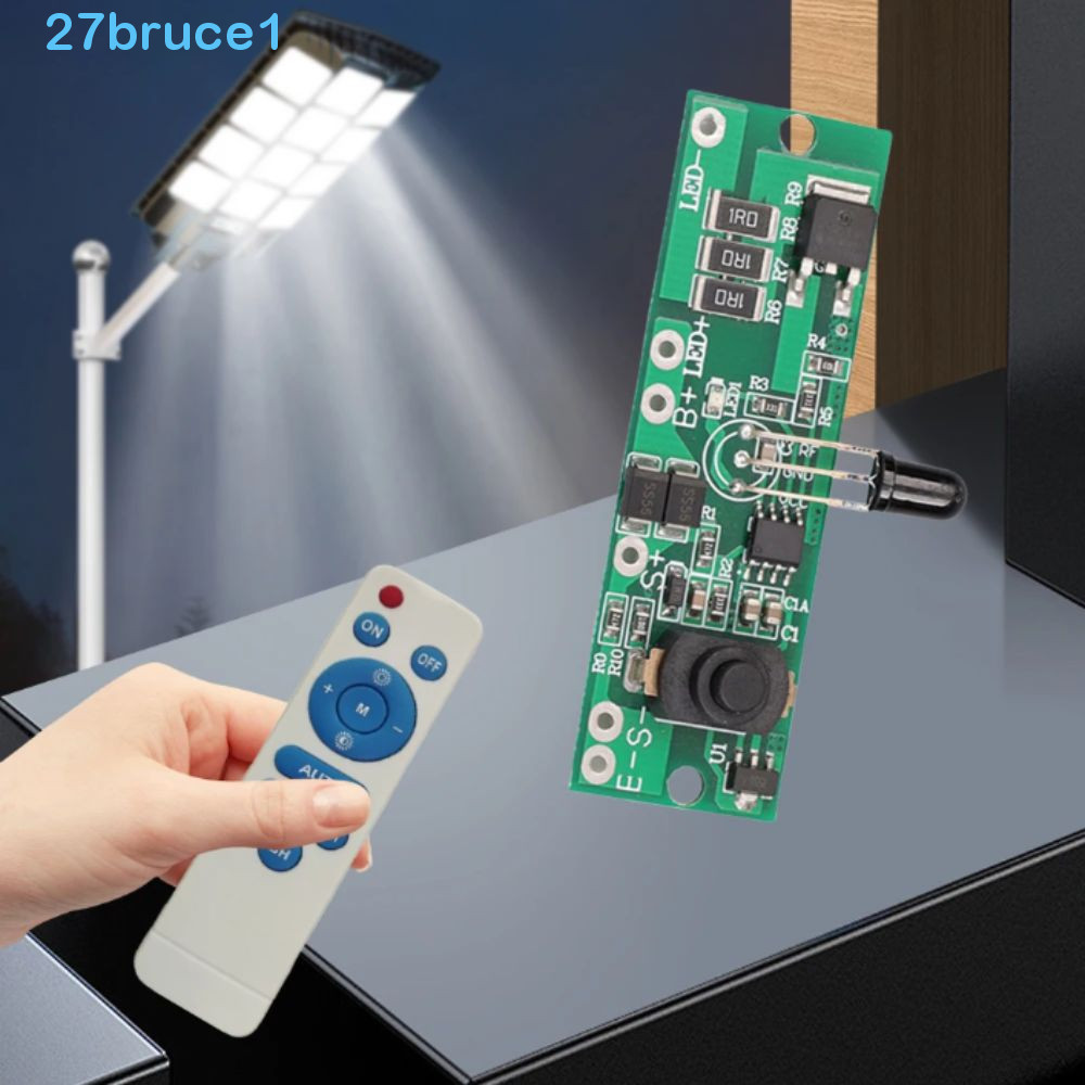 Painel De Controle BRUCE1 , Módulo Controlador De Placa De Driver Luz De Rua Solar , Lâmpada Remoto
