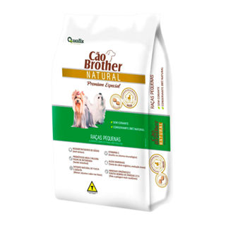 Ração Cão Brother Natural Premium Especial Raças Pequenas 1,5kg em Oferta na Shopee