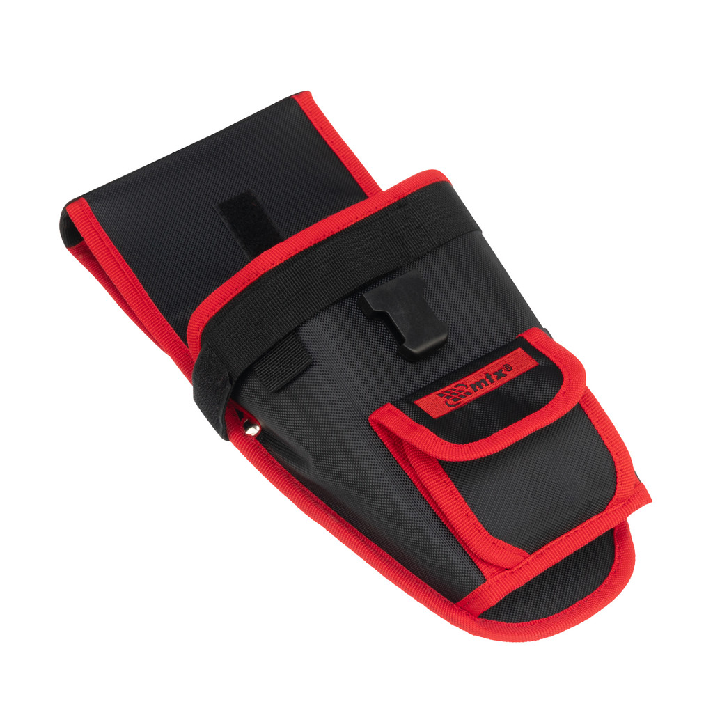 Bolsa Para Ferramenta Bolsa Para Bits e Brocas Poliéster Vermelho e Preto MTX