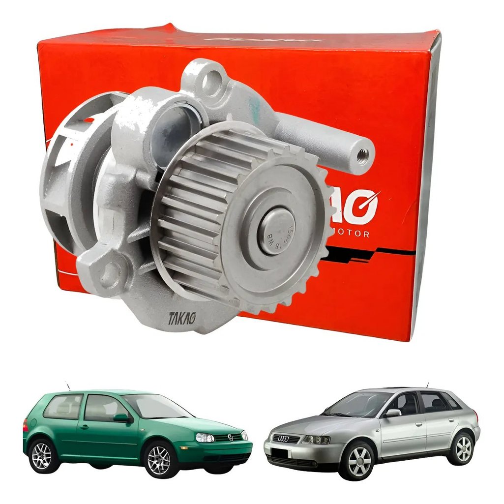 Bomba D'Água - A4 1.8 20V 1996 A 1999 / A3 1.8 20V 1996 A 1999 / A4 1.8 20V 2000 A 2002 / S3 1.8 20V 2001 A 2003 / A3 1.