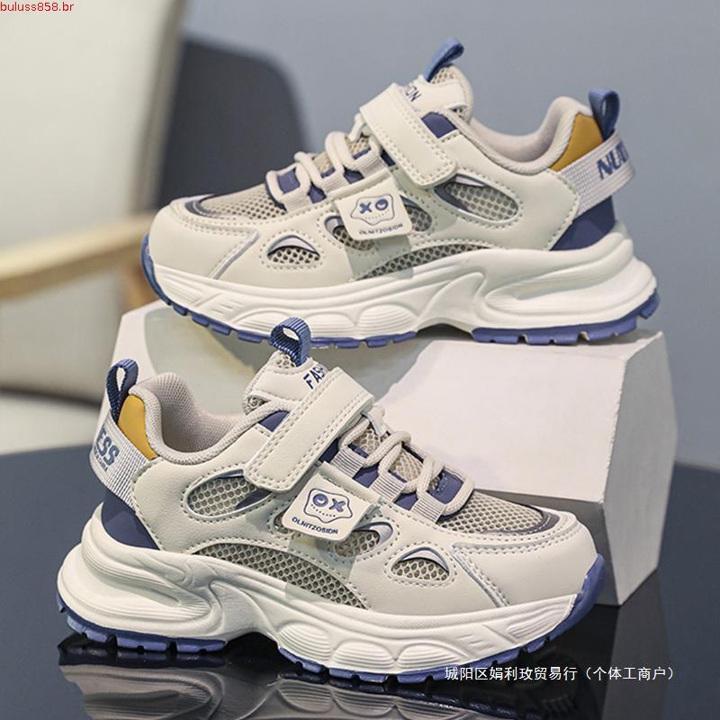 tênis infantil masculino kit tênis infantil masculino Meninos sapatos tênis 2024 novo outono inverno crianças correndo