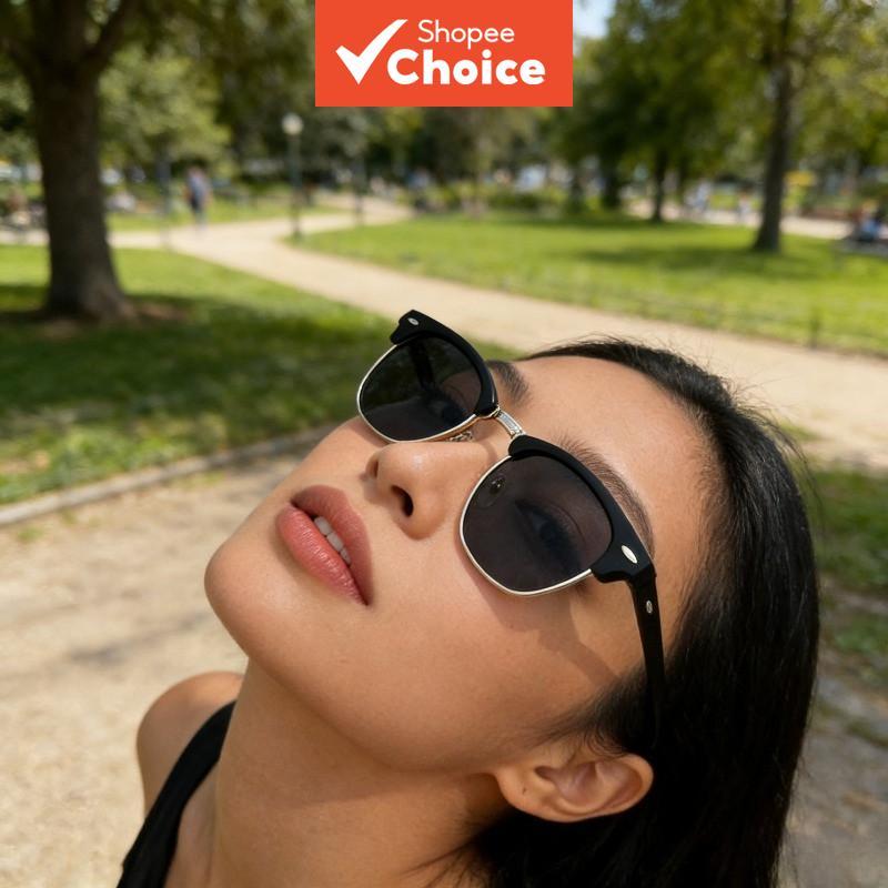  Óculos de Sol - Proteção UV400, óculos de sol unissex para o trajeto urbano, óculos de sol para homens e mulheres