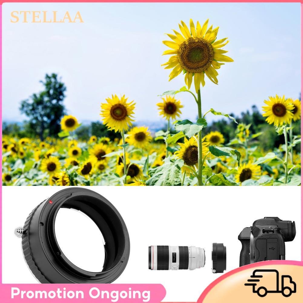 Stellaa Adaptador de lente para anel conversor de montagem EFEOS R Canon EF EFS para câmera FR