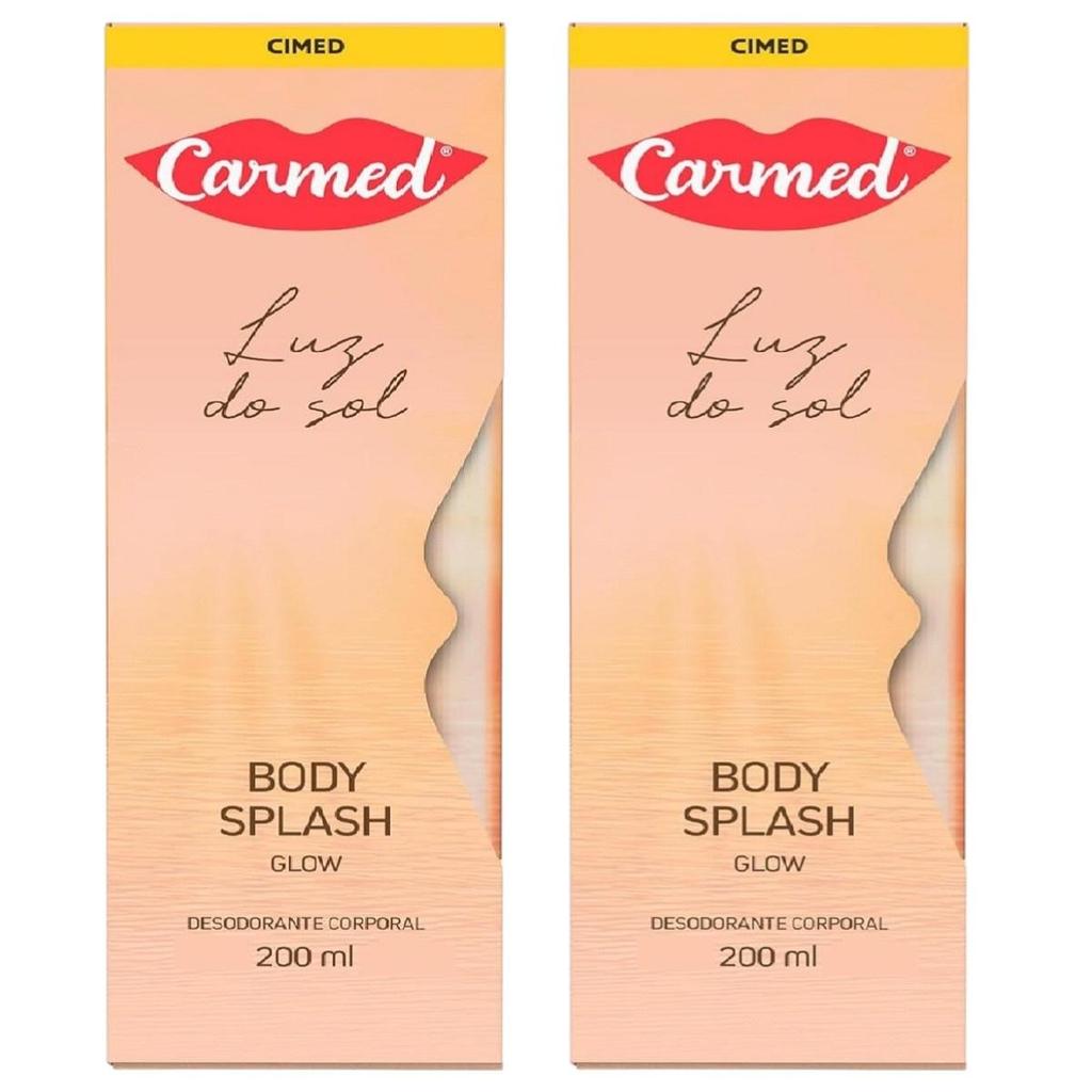 2U Desodorante Corp/ Body Splash Glow Luz do Sol De 200ml Cd
