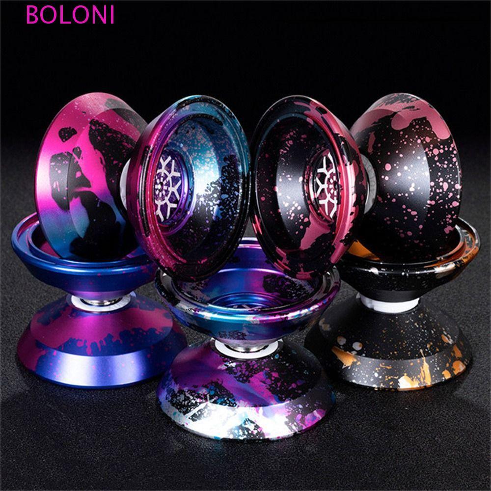 BOLONI Metal Yoyo , Brinquedos Yo Sem Resposta De Liga De Alumínio , Bola Profissional De Corda Giratória