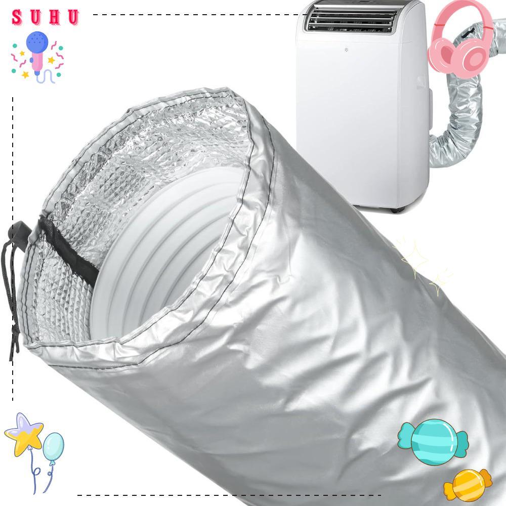 Capa De Mangueira De Ar Condicionado SUHU , Envoltório De Isolamento Ca À Prova De Poeira Ajustável , Economia De Energi