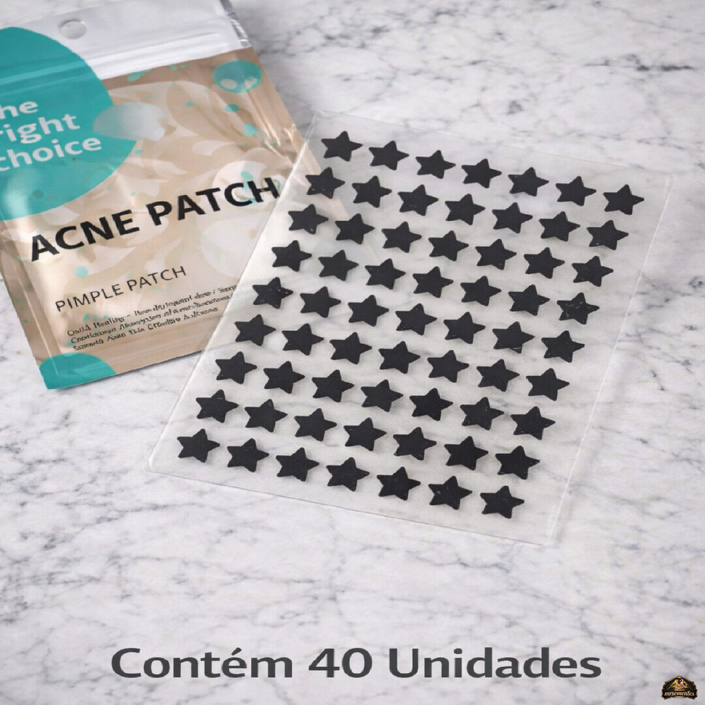 Adesivo Secante Espinha Acne Tratamento Pele Antiacne 40un em Oferta na Shopee