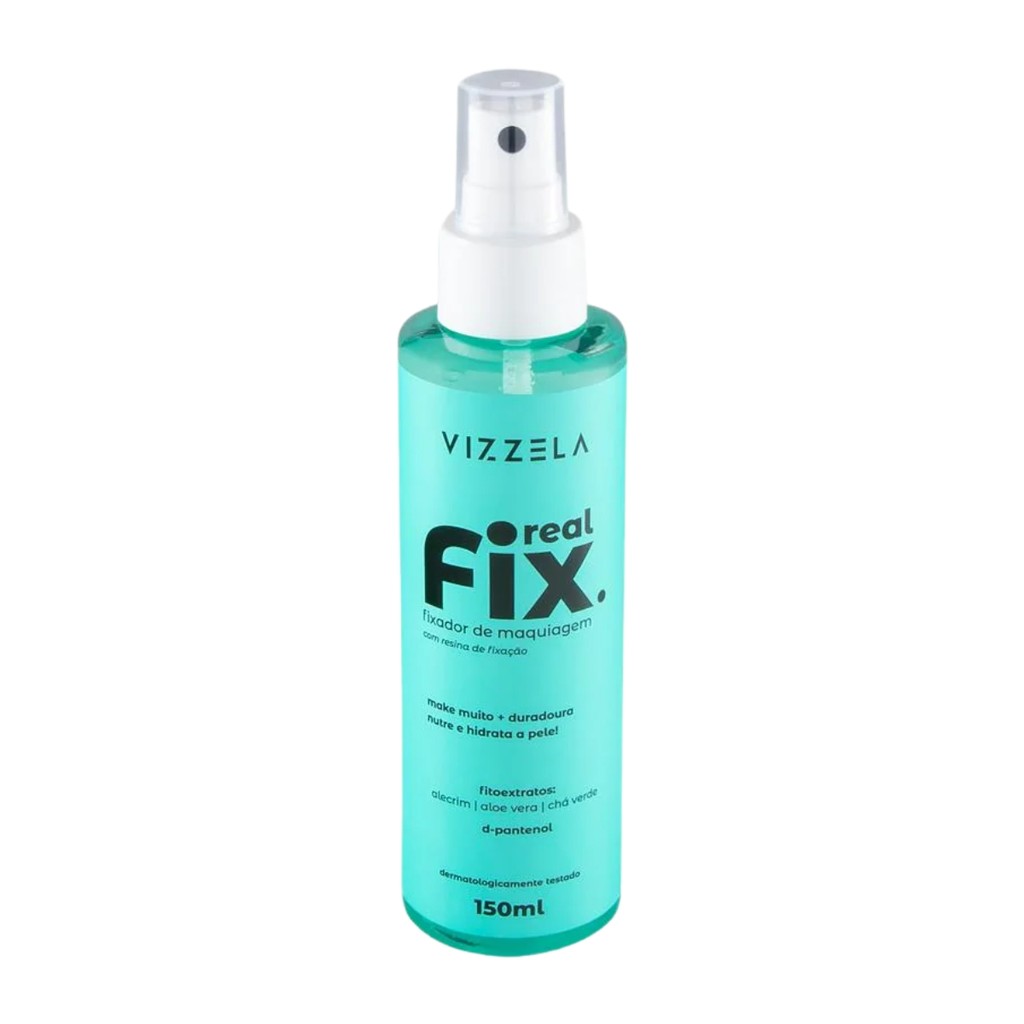 Kit Spray Real Fix 150ml + Gotas Fix + Primer Grip Fix Vegano Original Vizzela · foto 2