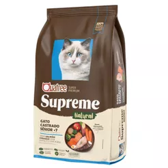 Ração Quatree Supreme Gatos Castrado Senior +7 Frango + 10kg