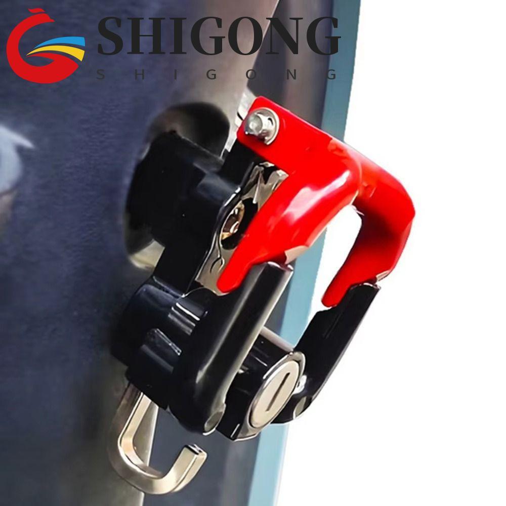 SHIGONG Gancho Para Capacete De Motocicleta , Duplo Anti-Roubo , Suporte , Ferramenta De Instalação Moto