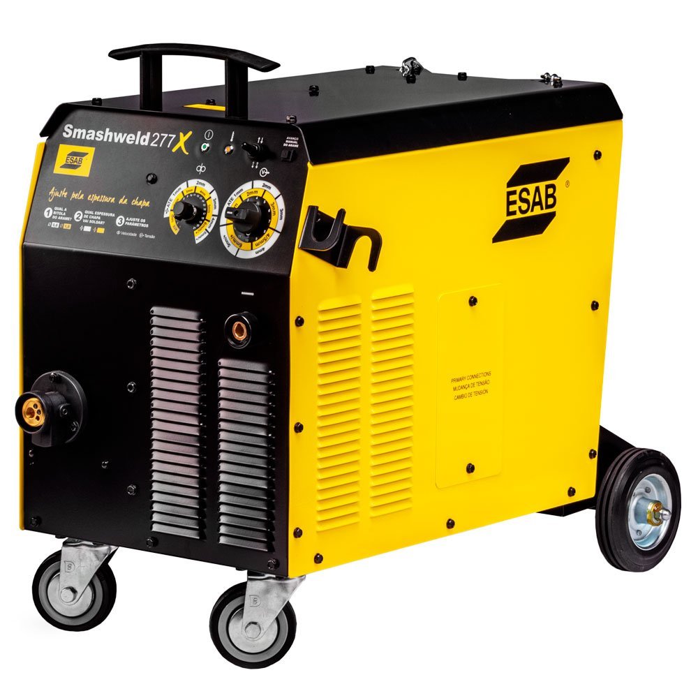 Aparelho de Solda MIG/MAG ESAB Smashweld 277X Trifasica 220/380v