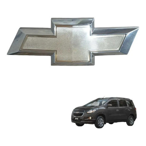 Emblema Grade Dianteira Gm Spin  2013 A 2015 Orig Cromado