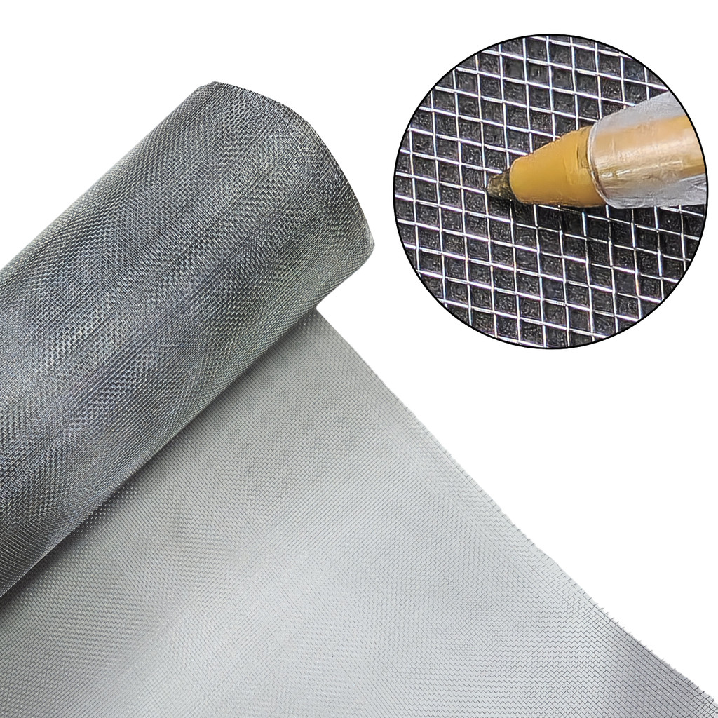 Tela Mosquiteira Inox Malha 16 (1,36mm) 6,00 x 1,00m