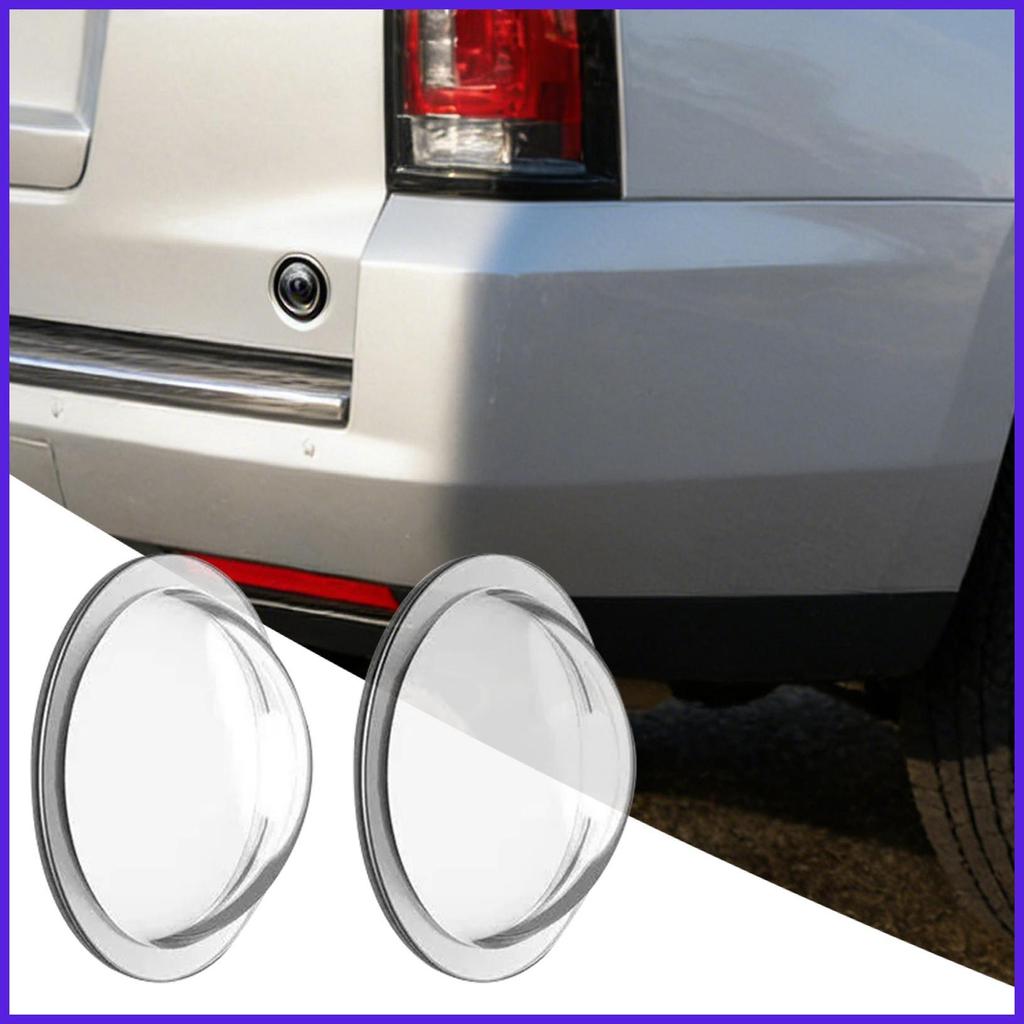 Capa De Câmera De Visão Traseira Do Carro Auto-Adesivo Protetor De Alta Definição 2 Peças Claro Backup phdbr